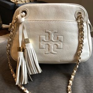 Tory Burch Cross Body - white / cream